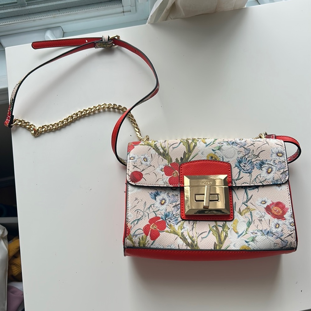 Aldo over the shoulder purse with strap